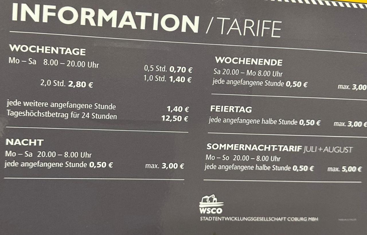 Ein Gemuetliches Studio Mit Netflix Im Zentrum Bahnhofsnaehe Coburg Exterior photo